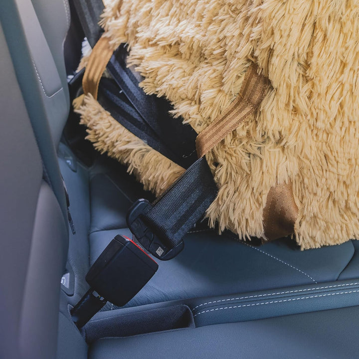 Luxuriös Hunde Auto Sitz | Autositz für Hunde, Rückbank, Vordersitz | Universal Waschbar Hundeautosi