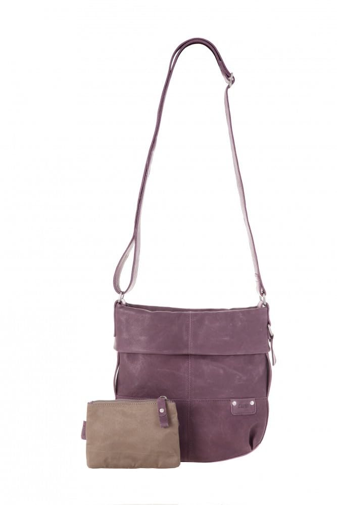 zwei Unicorn U10 Umhängetasche 26 cm violet