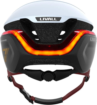 LIVALL Evo21 Fahrradhelm Weiss M 54 - 58 cm Single, Weiss M 54 - 58 cm Single