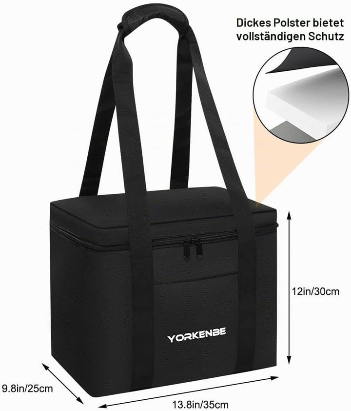 Tragetasche kompatibel mit Jackery Explorer 1000 V2, wasserabweisend, gepolstert, tragbare Powerstat