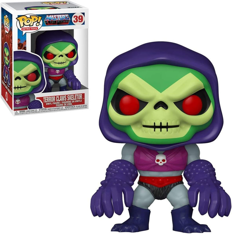 POP Retro Toys: Masters of the Universe Terror Claws Skeletor Funko Vinyl-Figur (B ndel mit kompatib