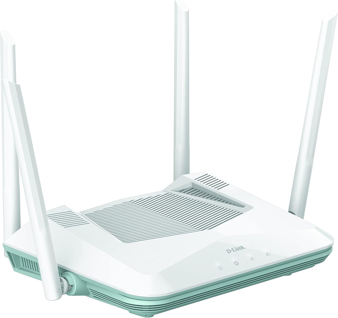 D-Link R32 Eagle PRO AI AX3200 Smart Router mit AI Wi-Fi/Traffic Optimizer, DFS, AI-Kindersicherung,