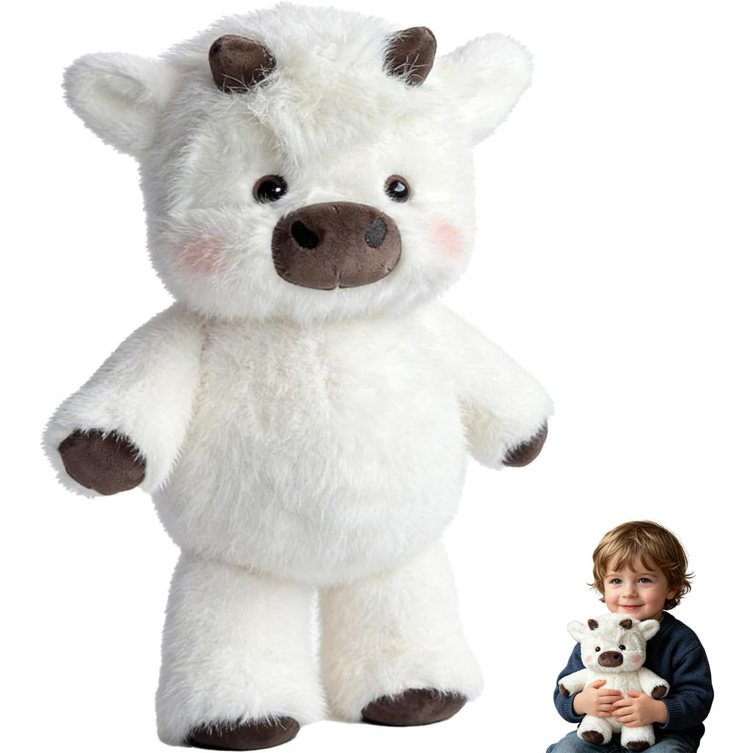 45CM Running Plushies, Kuh Kuscheltier Running Cow Plüschtier, Zoomie Running Plush Cow Stofftier, N
