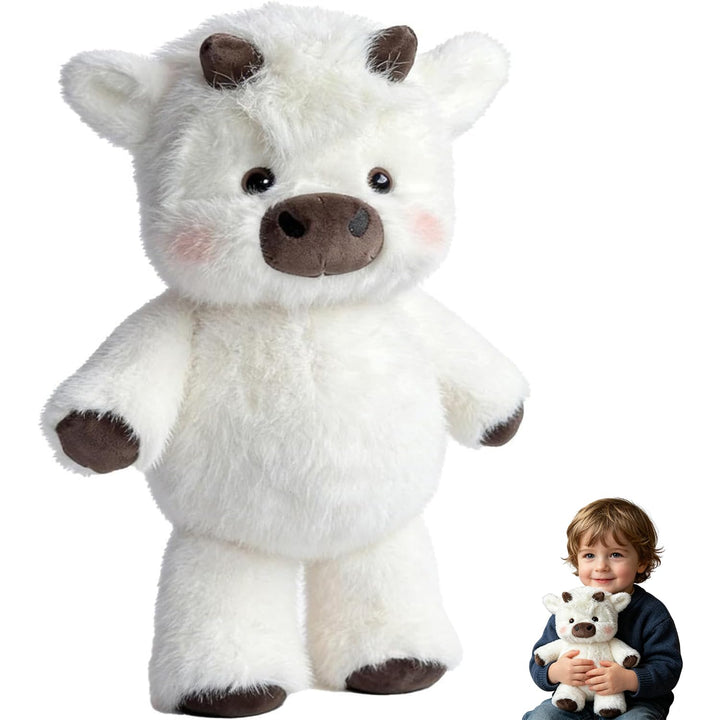 45CM Running Plushies, Kuh Kuscheltier Running Cow Plüschtier, Zoomie Running Plush Cow Stofftier, N