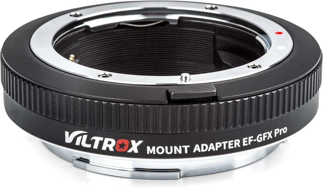VILTROX EF-GFX Pro Objektiv Adapter Autofokus Objektivadapter mit Manuellem Blendenring Objektiv Kon