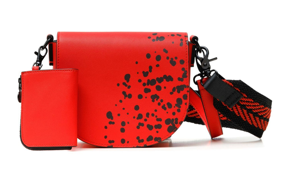 Desigual Damen Pu Across Body Bag, U Rot, Rot