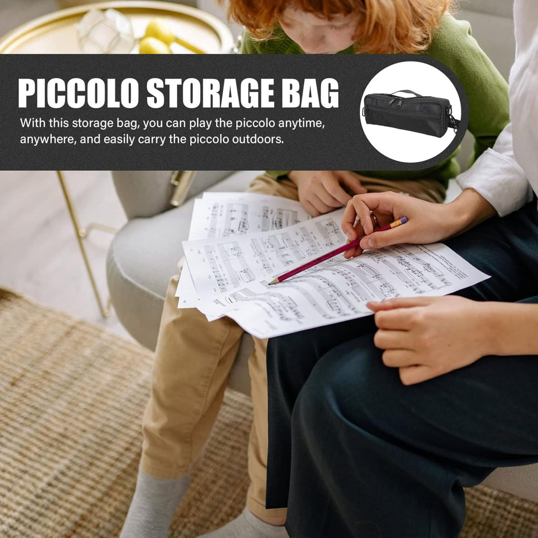 Beavorty Otomaton Piccolo-tasche Piccolo Bag Flötenkoffer Piccolo-etui Mit Schultergurt Tasche Zur A