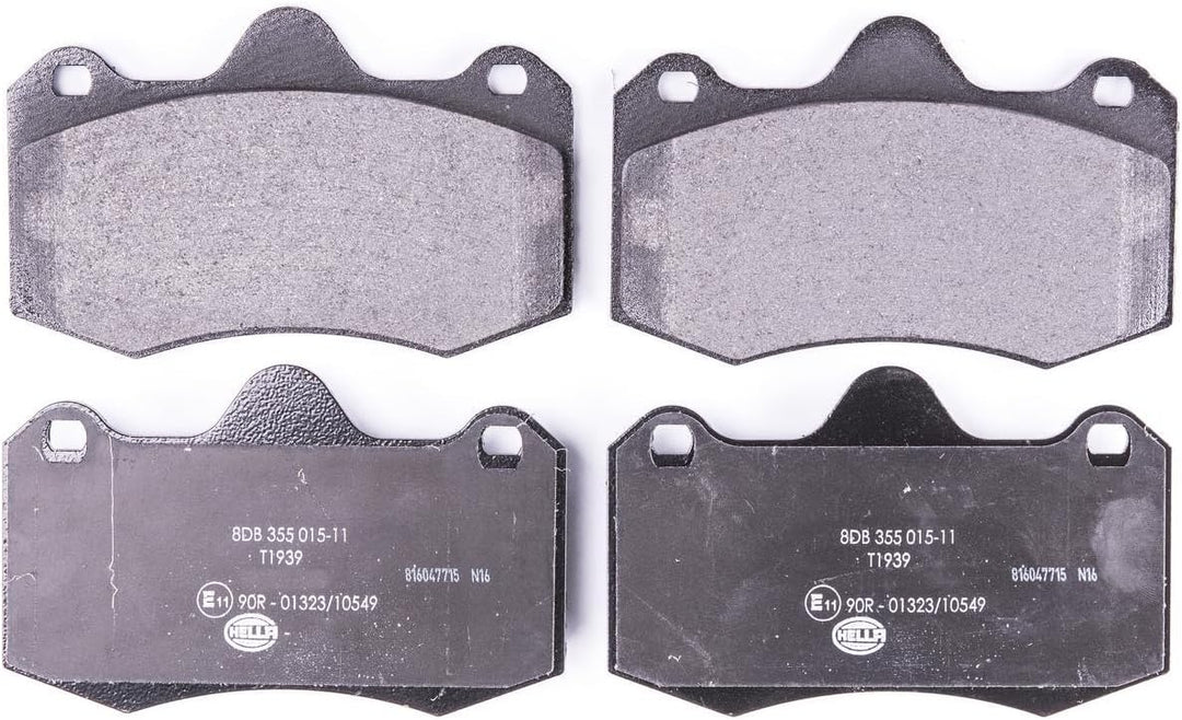 HELLA PAGID 8DB 355 015-111 Bremsbelagsatz - T1939 - Dicke/Stärke: 16.7mm - Bremssystem: Lockheed -