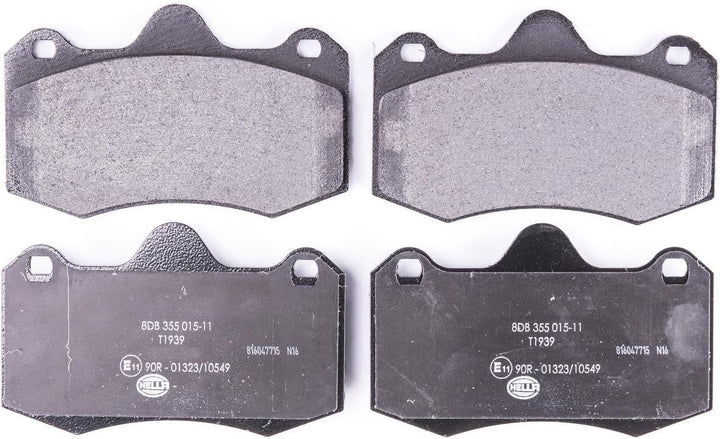 HELLA PAGID 8DB 355 015-111 Bremsbelagsatz - T1939 - Dicke/Stärke: 16.7mm - Bremssystem: Lockheed -
