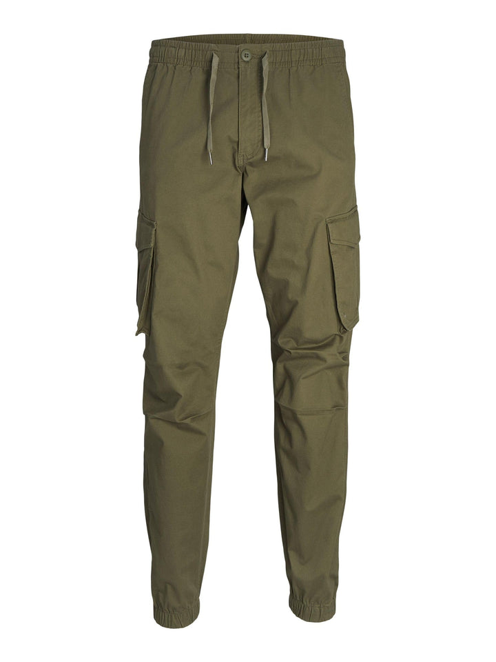 JACK & JONES Male Cargo-Hose Relaxed Fit Cargo-Hose M Olive Night, M Olive Night