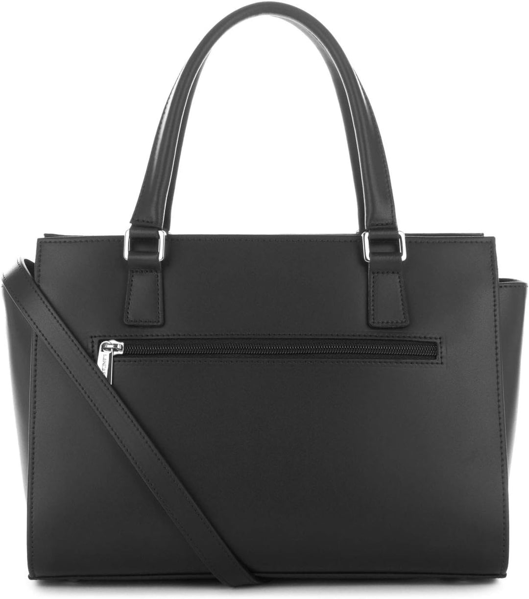 Lancaster Unisex Glatt Tasche, Schwarz