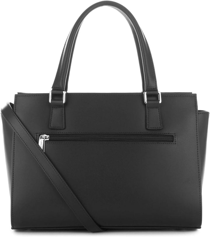 Lancaster Unisex Glatt Tasche, Schwarz