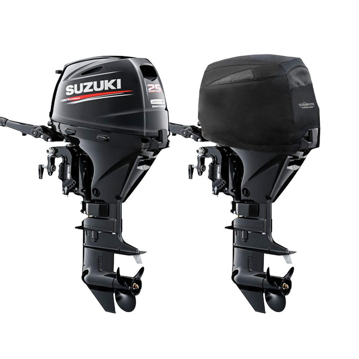 Oceansouth "Vented Cover, Belüftete Abdeckung passend für Suzuki Aussenborder, 25-30HP 3CYL (2014>)