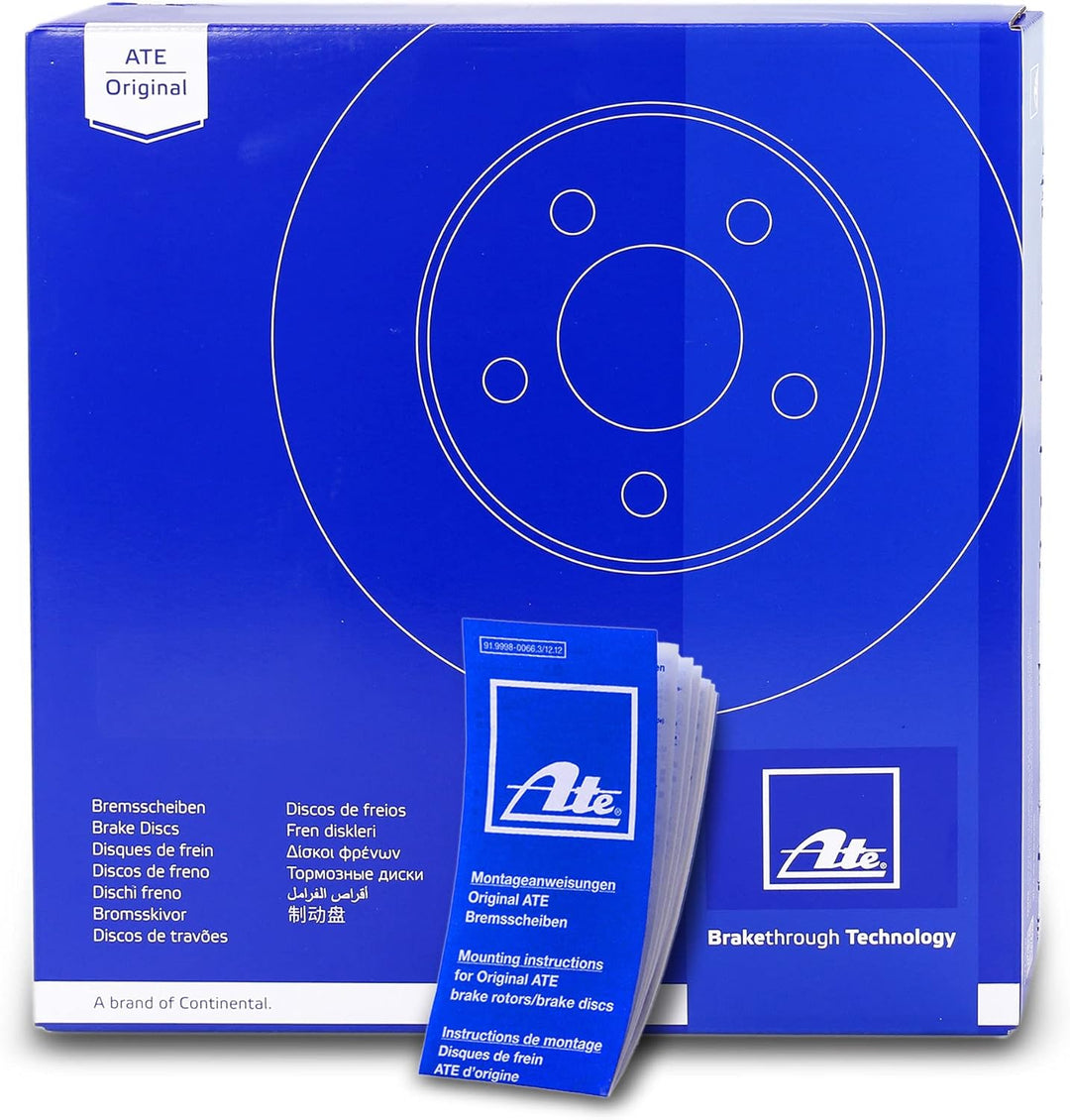 Ate 24.0122-0204.1 - Bremsscheibe