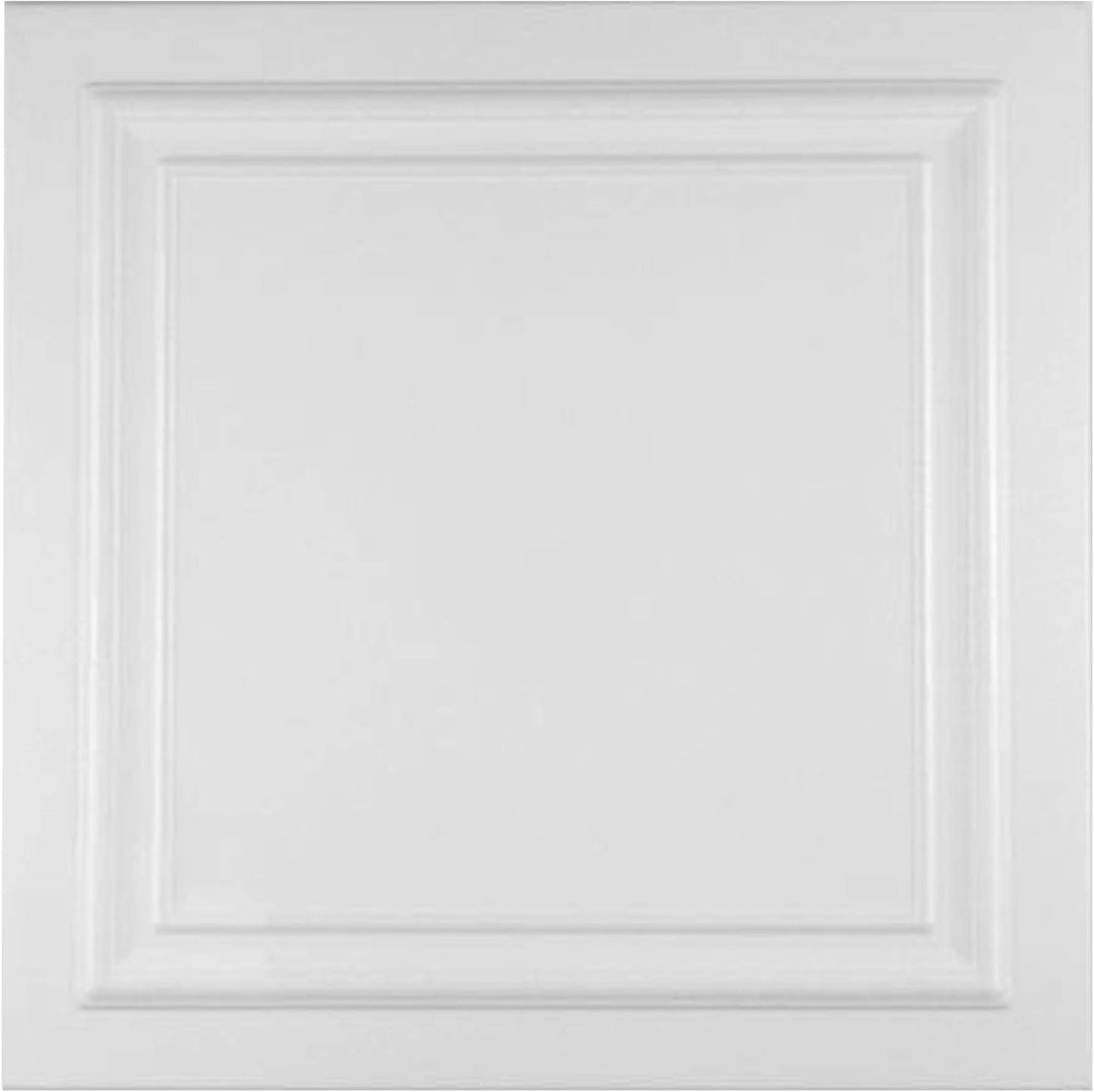 HEXIM Deckenplatten 50x50cm Styroporplatten weiss XPS Styropor, Deckenpaneele Feuchtraum Deckenverkl