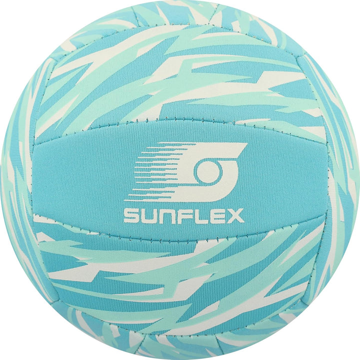 Sunflex® Beach- und Funball Size 3 Pastelflow Linie | Wasserfester Neoprenball mit rutschfestem Grip