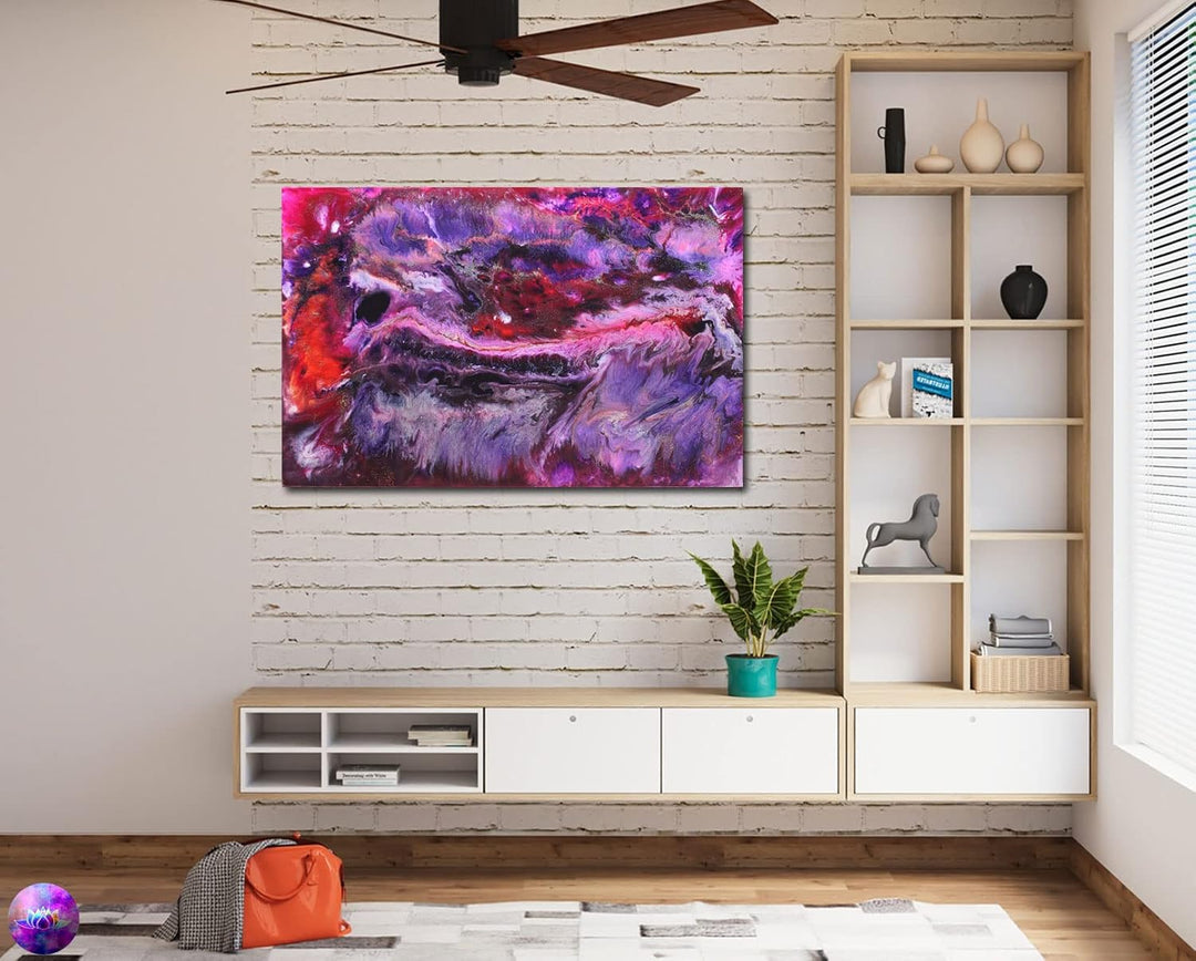 Gemälde Abstrakte Malerei Original - moderne hochglanz Wandbilder XXL - Resin Art Kunst Bild Harz Un