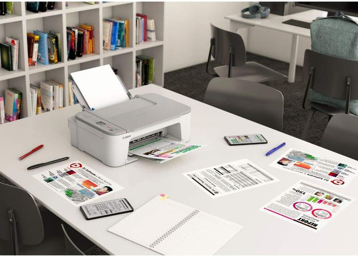 Canon Farbtintenstrahldrucker PIXMA TS3451 Multifunktionsgerät DIN A4 (Scanner, Kopierer, Drucker, 4