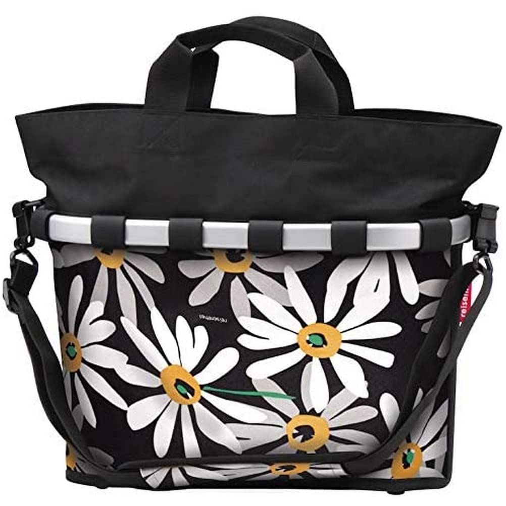 KlickFix Erwachsene Bikebasket Oval M Tasche für Gepäckträger 17 Liter Magarite, 17 Liter Magarite