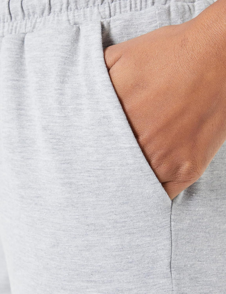 KAFFE Casual Hose Linda Damen Hose Casual Pants lang Jogginghose Freizeithose M Light Grey Melange,