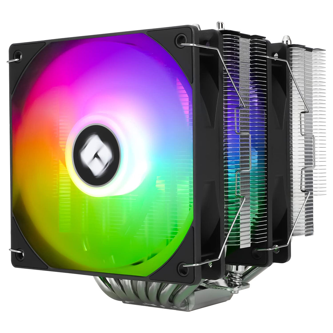 Thermalright PS120SE ARGB CPU-Luftkühler, 7 Heatpipes CPU-Kühler, Dual 120mm TL-C12B-S V2 PWM-Lüfter