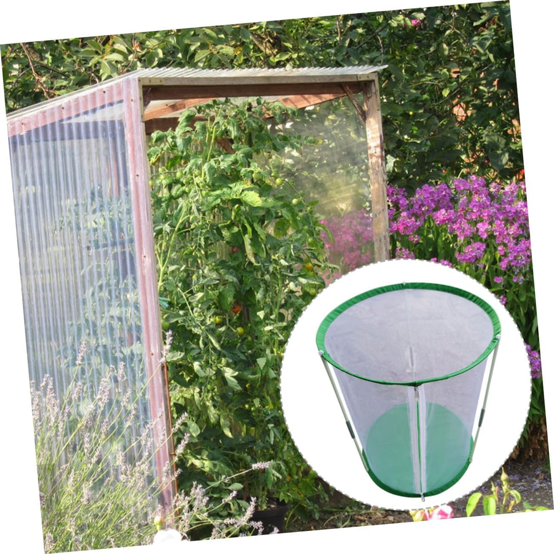 WOONEKY Schmetterlingshabitat Käfig Sichtbarer Beobachtungskäfig für Schmetterlinge Zuchtkäfig für M