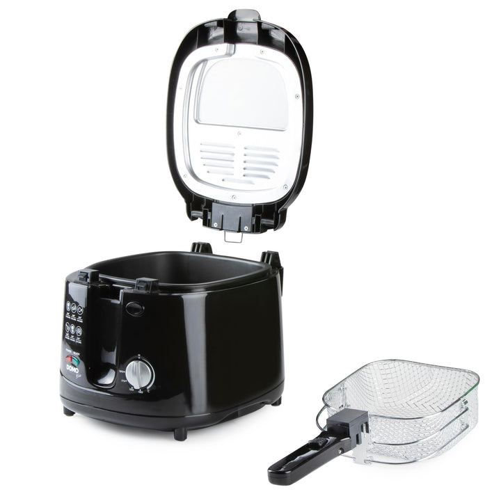 Domo Fritteuse B-Smart DO461FR, Schwarz, 2,5 Liter