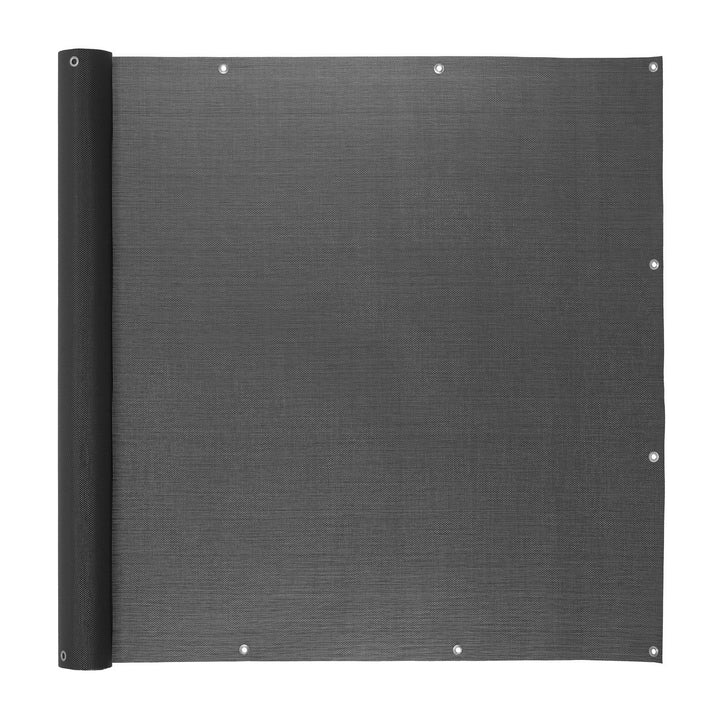 Ventanara® Balkonverkleidung Sichtschutz PVC Balkonumspannung Zaun Verkleidung Blende Windschutz Fol