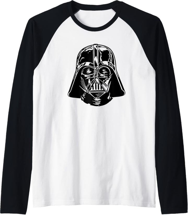 Star Wars Darth Vader Classic Black Helmet Raglan