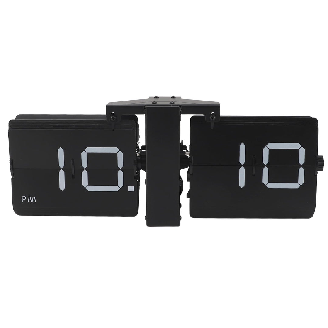 Automatische Flip -Uhr -Mechanik Retro Digital Flip Down Takt Batterie Easy Lesen Sie grosse Zahlen