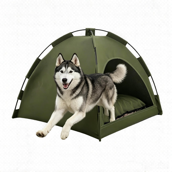 Tipi Zelt für Haustiere Hundezelt Katzenzelt mit Plüschkissen Haustierzelte Häuser für Katzen und Hu
