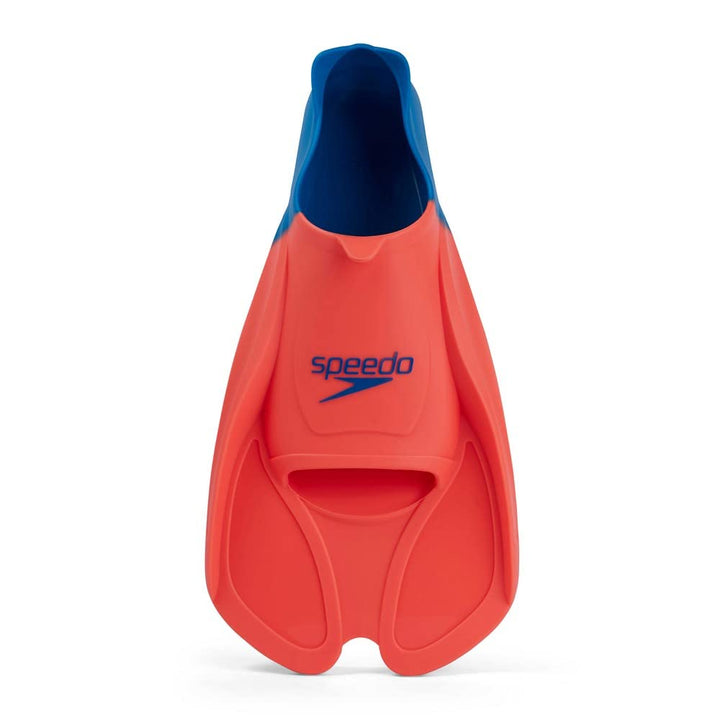 Speedo Unisex-Adult Biofuse Trainingsflossen Training Fin 11-12 Orange/Blau, 11-12 Orange/Blau