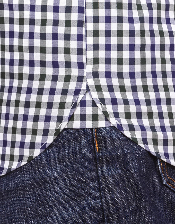 Vincenzo Boretti Herren Hemd bügelfrei 100% Baumwolle Slim-fit Uni-Farben 39-40 5-grün, 39-40 5-grün