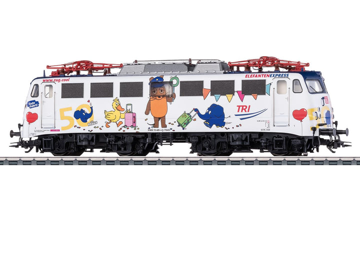 Märklin H0 - Elektrolokomotive BR 110 – Digital-Decoder mfx+ - Hochleistungsantrieb - elektrisch heb