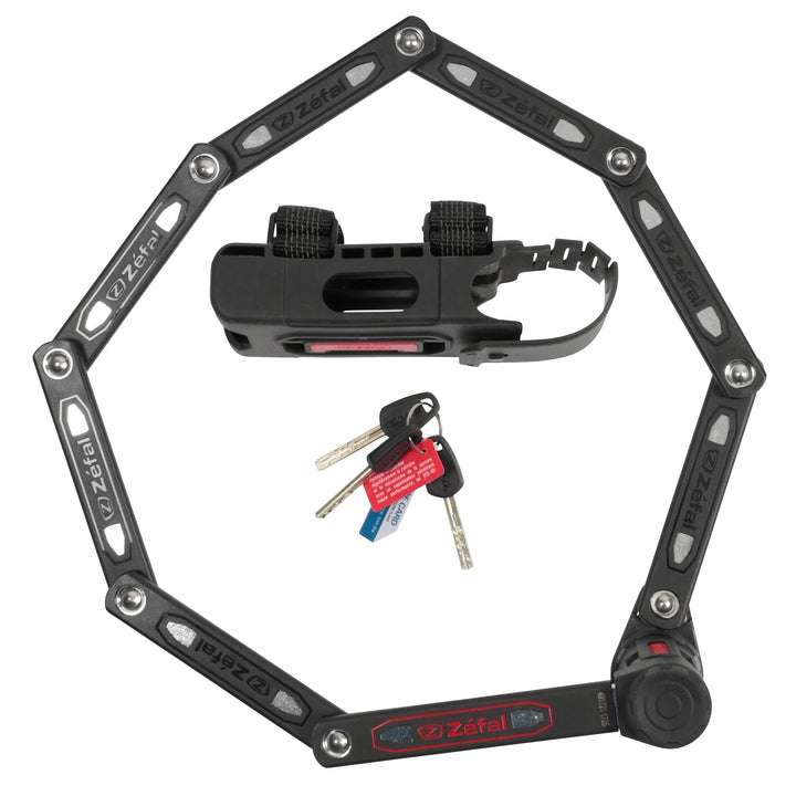 Zefal Faltschloss K-TRAZ F16 L Schwarz, Schwarz
