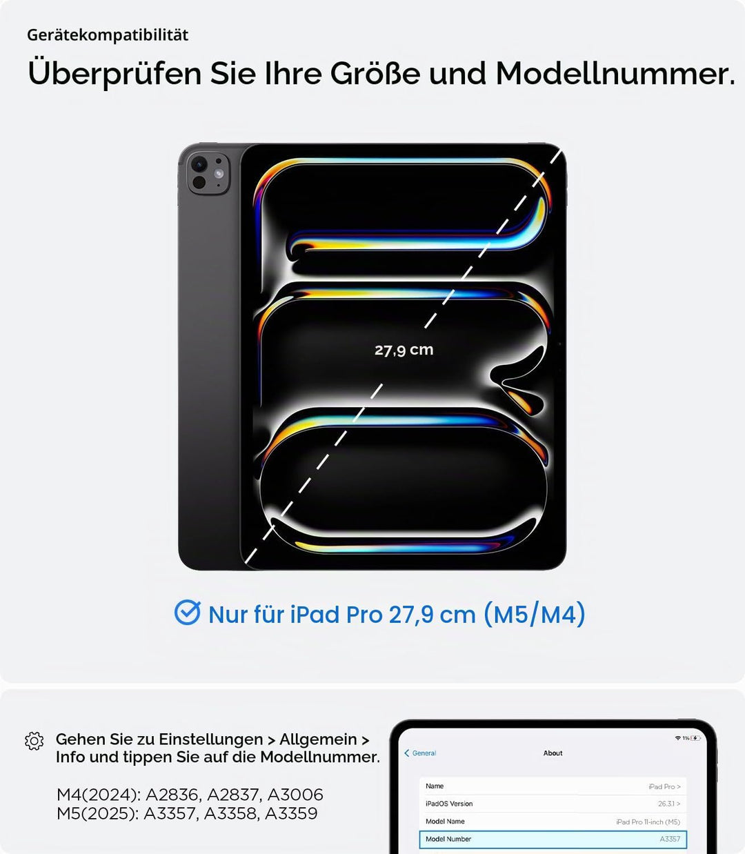 Spigen Rugged Armor Pro Hülle für iPad Pro 11 Zoll M5 (2025) / M4 (2024) Chip Robustes Case Auto Sch