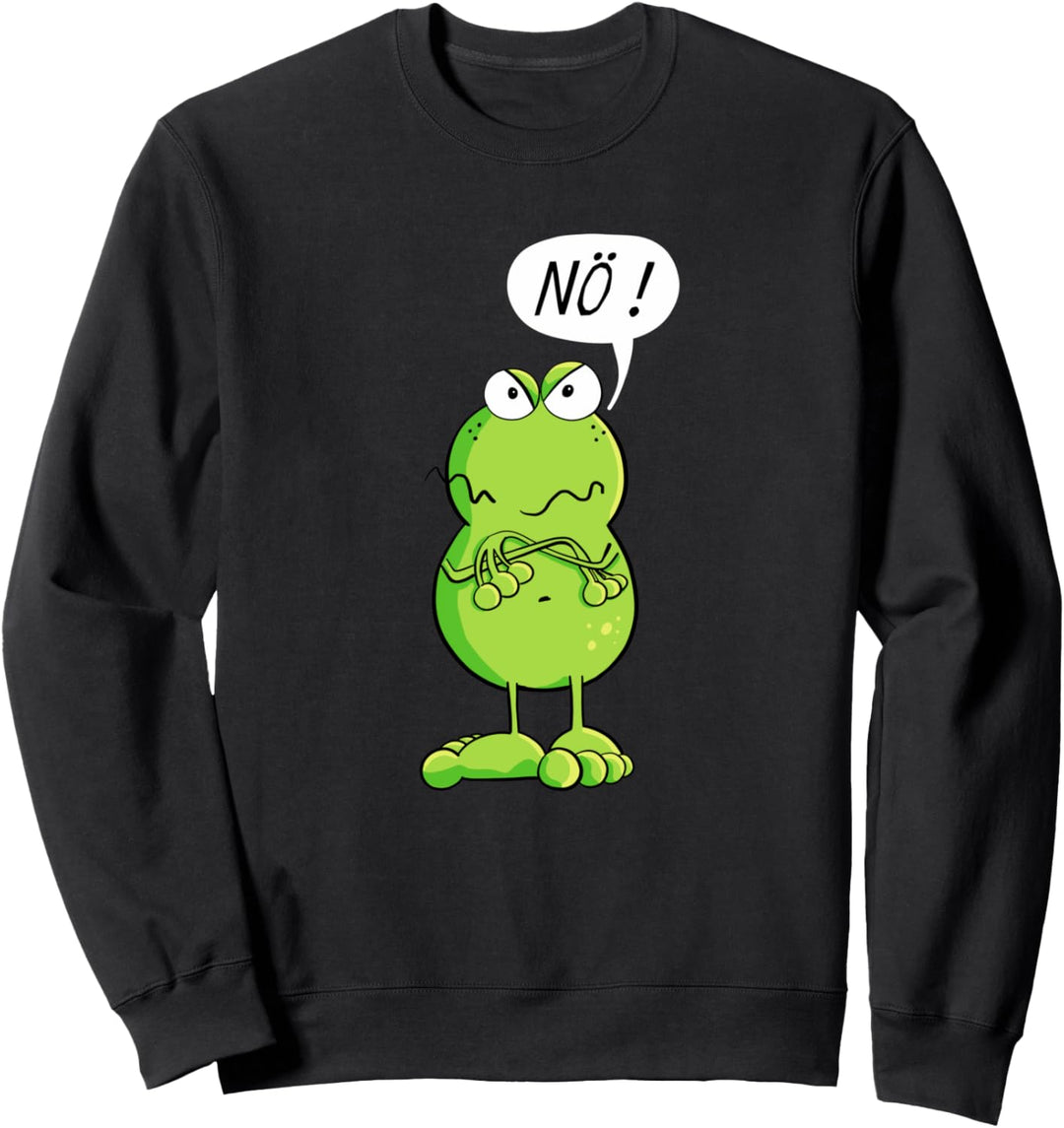 Statement Frosch T Shirt I Nö Funshirt I Nein T-Shirt Sweatshirt
