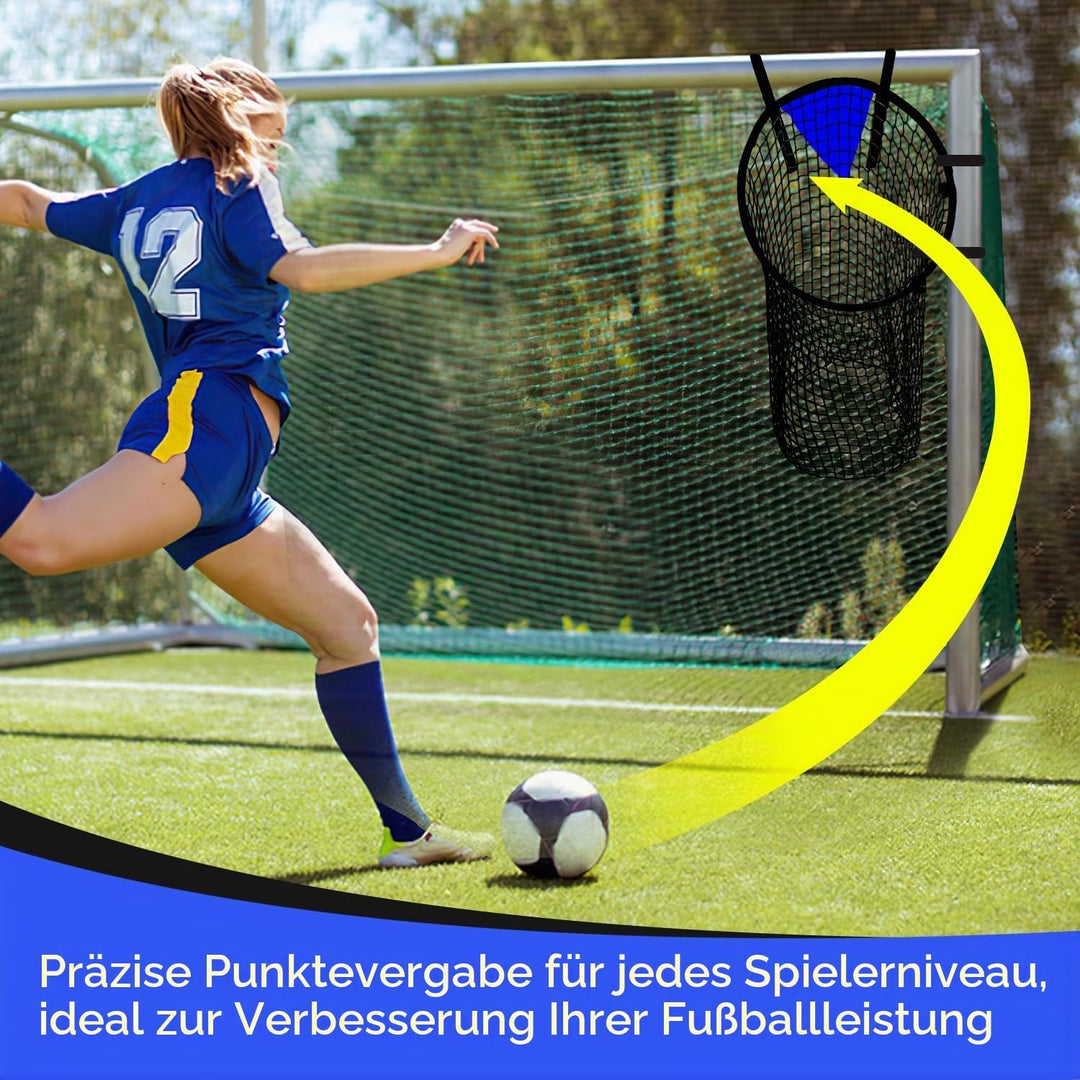 Fussballtor Zielnetz Fussball Ziel Tasche Ecke Schiessen Ziele Fussball Zieltraining Tor Zielnetz Fu