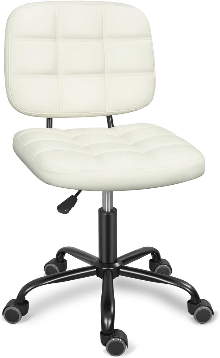 Leader Accessories Schreibtischstuhl höhenverstellbarer Bürostuhl ergonomischer Drehstuhl ohne Armle