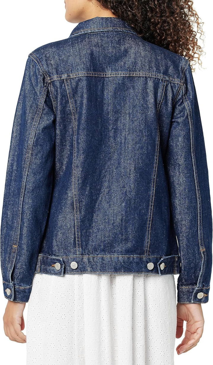 The Drop Jeansjacke für Damen, Zain Lang XXS Dunkles Indigoblau, XXS Dunkles Indigoblau