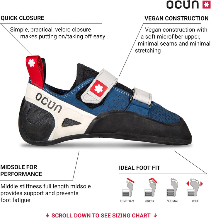 Ocun Advancer QC 46 EU Dunkelblau, 46 EU Dunkelblau