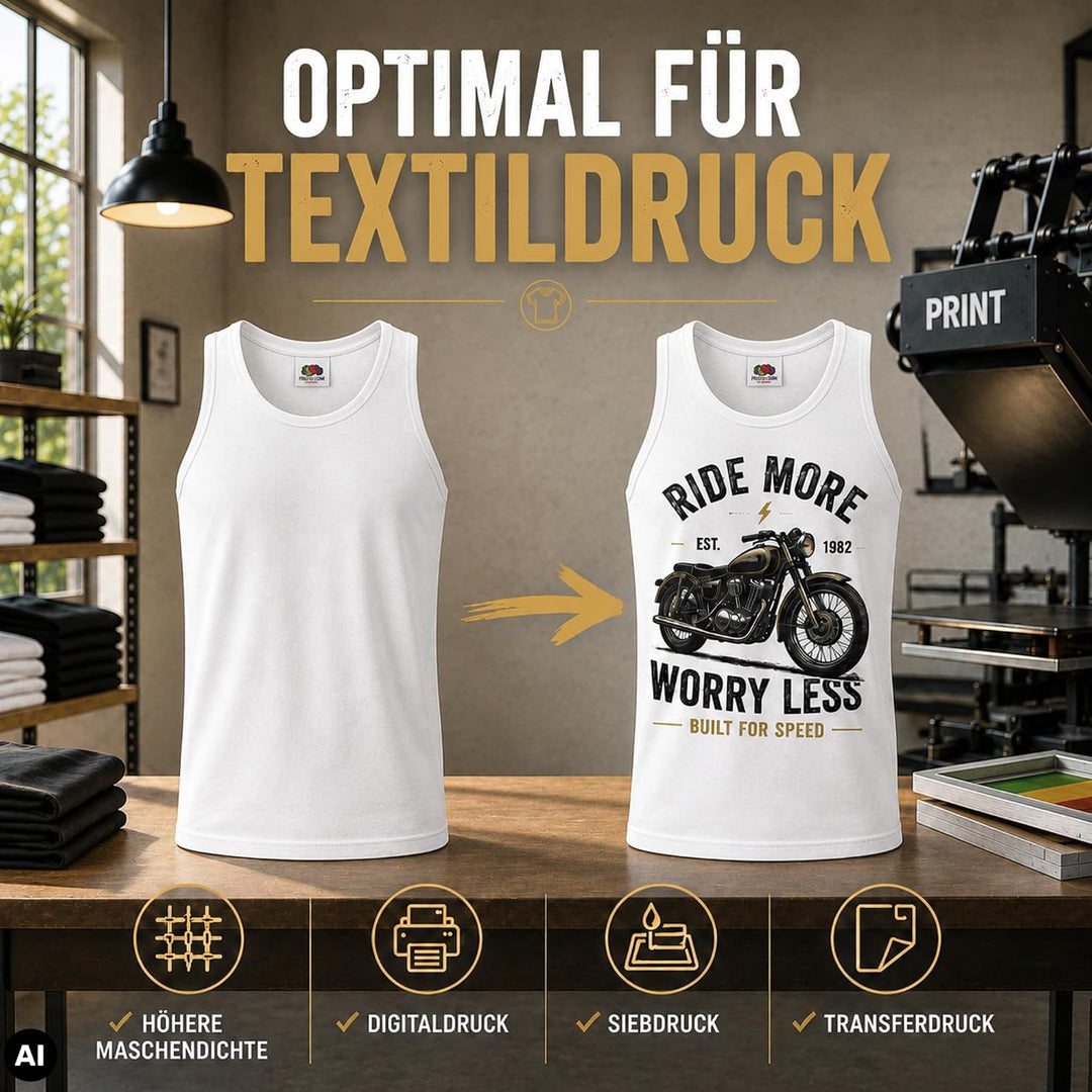 Fruit of the Loom Herren Unterhemd Athletic M L XL XXL 3XL 4XL 5XL auch Farbsets (1er/5erPack) M 2xw