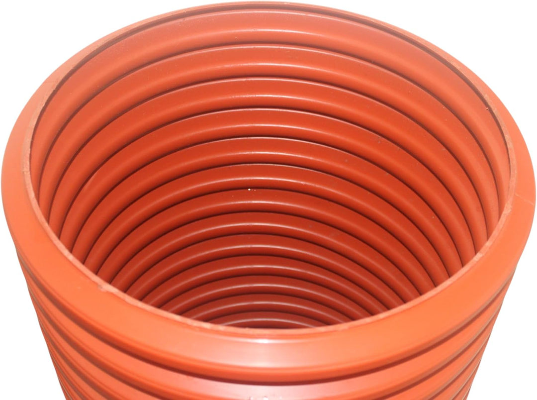 Sickerschacht Wellrohr DN315 DN400 KG Rohr Anschluss DN110 Kontrollschacht Deckel Drainage Fallrohr