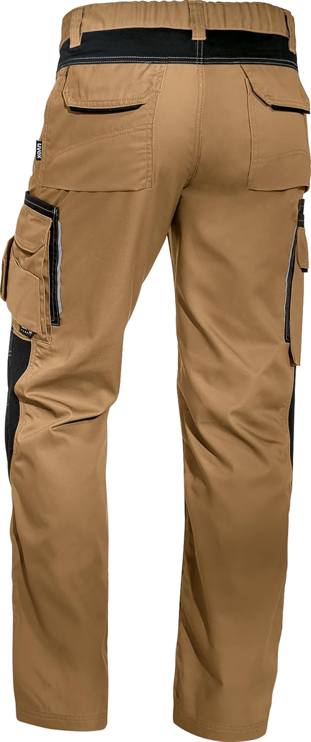 Uvex Tune-Up Herren-Arbeitshose lang - robuste Männer-Arbeitshosen mit Kniepolster-Taschen - 35% Bau