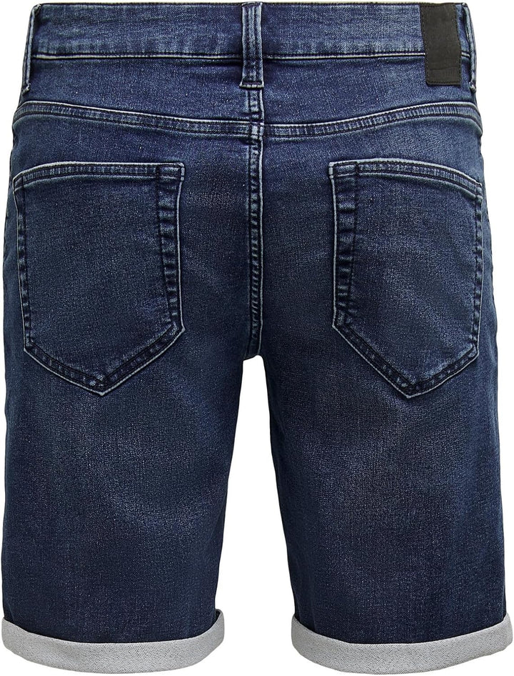 ONLY &amp; SONS Herren Jeans-Shorts, M