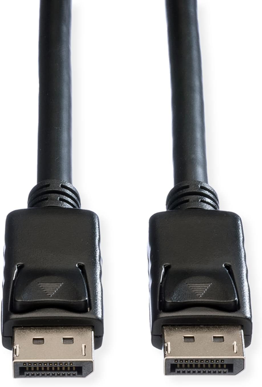 ROLINE DisplayPort Kabel, DP-DP, v1.2, ST - ST, TPE, schwarz, 10 m 10m, 10m