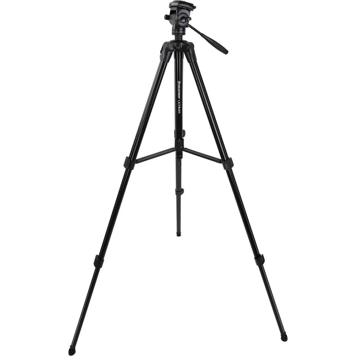 Celestron 93612 Ultima Panorama-Neigekopf-Stativ für EIN Spektiv, Fernglas oder Ihre Kamera. Tripod,
