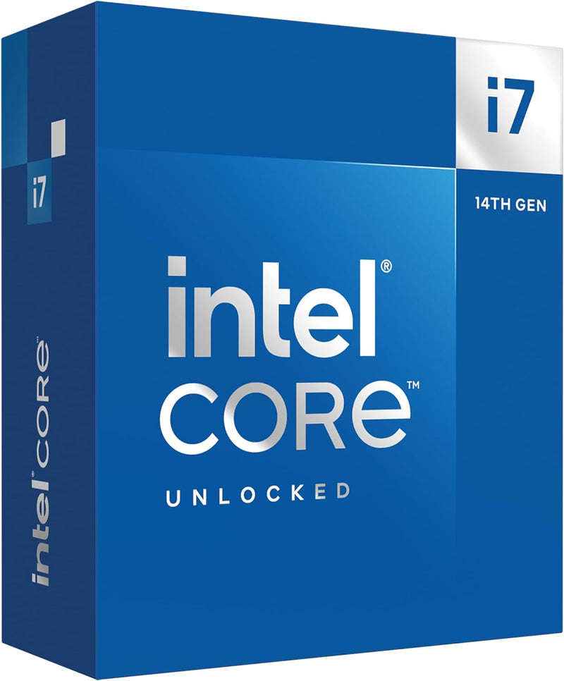 Intel® Core™ i7-14700K Gaming-Desktop-Prozessor 20 Kerne (8 P-Kerne + 12 E-Kerne) mit integrierter G