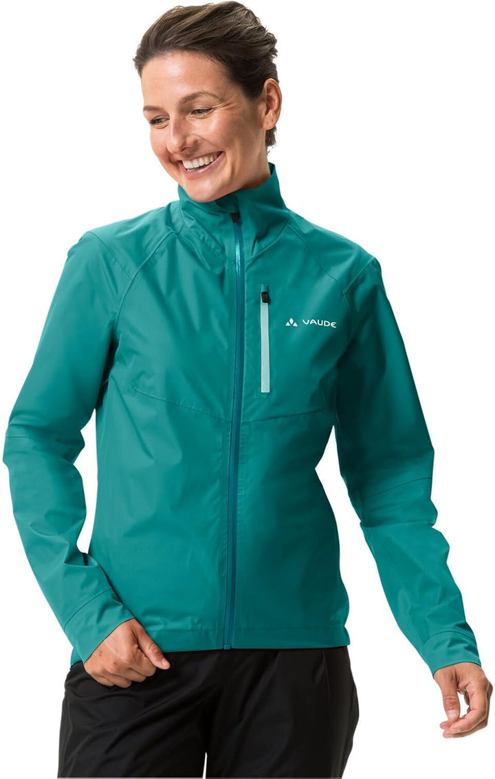 VAUDE Damen Women's Kuro Rain Jacket Jacke 38 wave, 38 wave