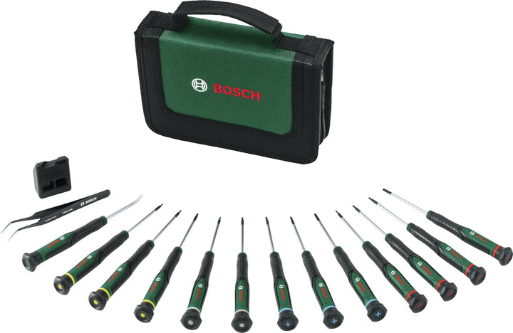 Bosch Präzisionsschraubendreher-Set 15-tlg. (Zubehör Handwerkzeug)